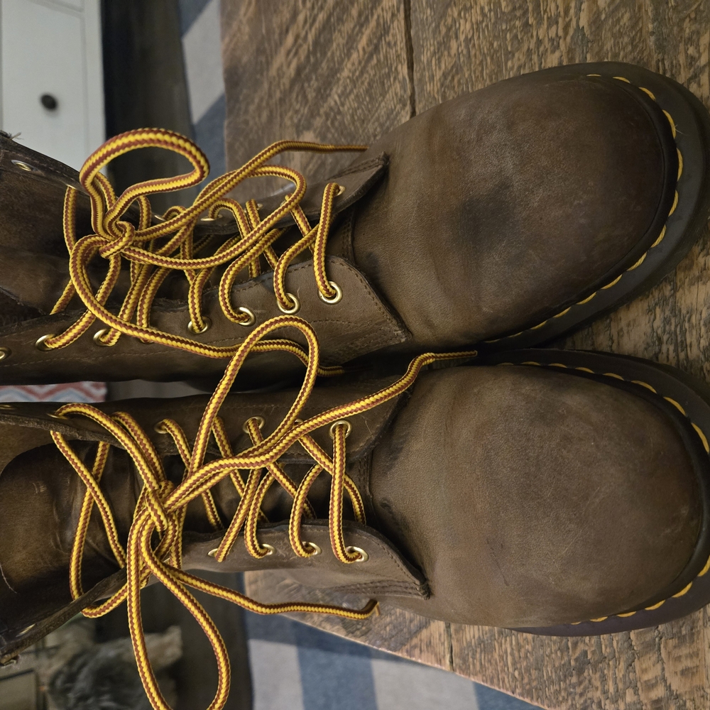 Dr Doc Marten 1460 Distressed Leather Boots, Eu 43